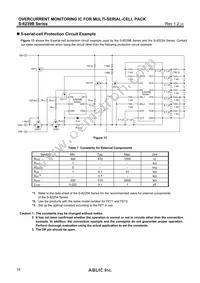 S-8239BAA-M6T1U Datasheet Page 16
