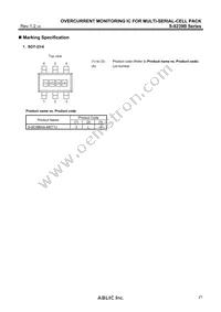 S-8239BAA-M6T1U Datasheet Page 21
