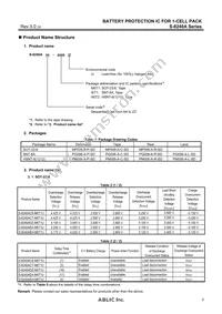 S-8240AAP-I6T1U Datasheet Page 3