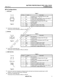 S-8240AAP-I6T1U Datasheet Page 11