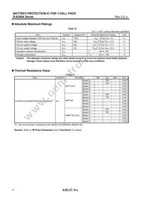 S-8240AAP-I6T1U Datasheet Page 12