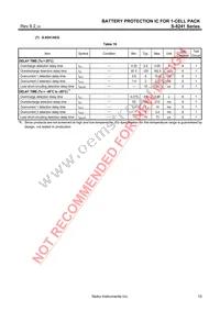 S-8241AEEMC-GEET2G Datasheet Page 15