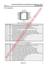 S-8243BAFFT-TB-G Datasheet Page 5