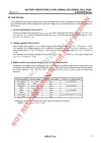 S-8243BAFFT-TB-G Datasheet Page 11
