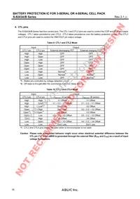 S-8243BAFFT-TB-G Datasheet Page 18