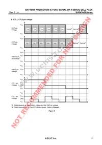 S-8243BAFFT-TB-G Datasheet Page 21