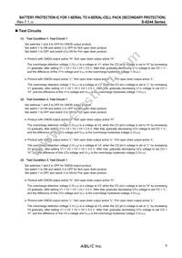 S-8244ABKFN-CFKT2S Datasheet Page 9