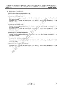 S-8244ABKFN-CFKT2S Datasheet Page 11