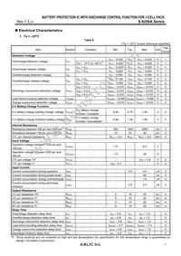 S-8250AAJ-I6T1U Datasheet Page 7