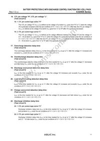 S-8250AAJ-I6T1U Datasheet Page 11