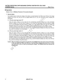 S-8250AAJ-I6T1U Datasheet Page 14