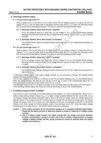S-8250AAJ-I6T1U Datasheet Page 17