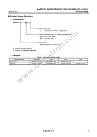 S-8252ACC-M6T1U Datasheet Page 3