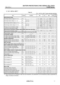 S-8252ACC-M6T1U Datasheet Page 11