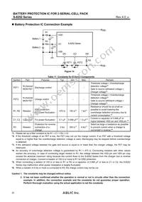 S-8252ACC-M6T1U Datasheet Page 22