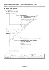 S-8253DAK-T8T1S Datasheet Page 4