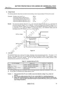 S-8253DAK-T8T1S Datasheet Page 19