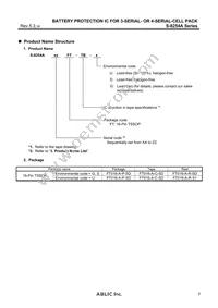 S-8254ABMFT-TB-U Datasheet Page 3