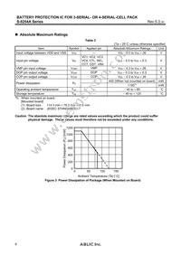 S-8254ABMFT-TB-U Datasheet Page 6