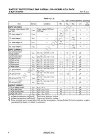 S-8254ABMFT-TB-U Datasheet Page 8
