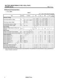 S-8259AAK-M6T1U Datasheet Page 8