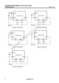 S-8259AAK-M6T1U Datasheet Page 12