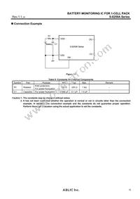 S-8259AAK-M6T1U Datasheet Page 15