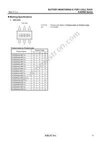 S-8259AAK-M6T1U Datasheet Page 19