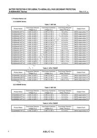 S-8264AAK-T8T1U Datasheet Page 6