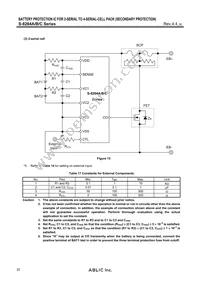 S-8264AAK-T8T1U Datasheet Page 22