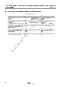 S-8333CBDA-T8T1U Datasheet Page 8