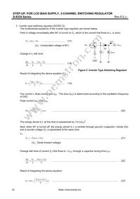 S-8335A240FT-TB-G Datasheet Page 16