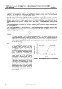 S-8335A240FT-TB-G Datasheet Page 22