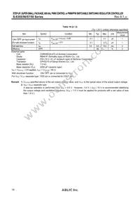 S-8358B60UA-NRTT2G Datasheet Page 14