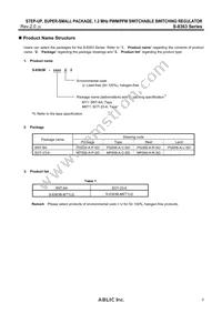 S-8363B-M6T1U2 Datasheet Page 3