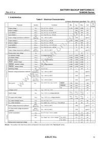 S-8424AAKFT-TB-G Datasheet Page 13