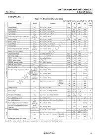 S-8424AAKFT-TB-G Datasheet Page 15