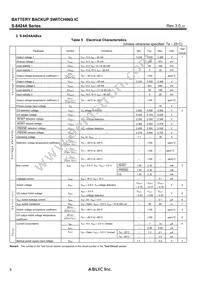 S-8425AAAFT-TBG Datasheet Page 8
