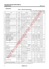 S-8425AAAPA-TFG Datasheet Page 8