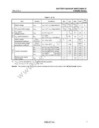 S-8426AAA-J8T1G Datasheet Page 7