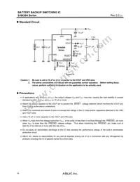 S-8426AAA-J8T1G Datasheet Page 14