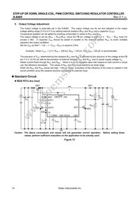 S-8460B00AFT-TBG Datasheet Page 14