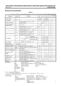 S-8533A41AFT-TB-U Datasheet Page 7