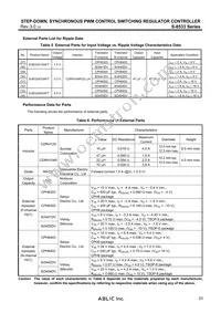 S-8533A41AFT-TB-U Datasheet Page 23
