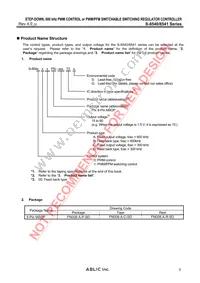 S-8541C32FN-IIRT2G Datasheet Page 3