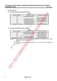 S-8541C32FN-IIRT2G Datasheet Page 4