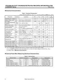S-8551AA-M5T1G Datasheet Page 6