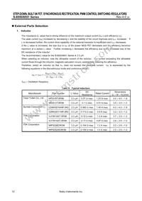 S-8551AA-M5T1G Datasheet Page 12