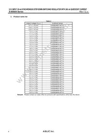 S-85S0AB30-I6T1U Datasheet Page 4