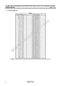 S-85S1AB20-I6T1U Datasheet Page 4